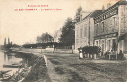 Le Bas Coudray * Le Bord De La Seine * Route * Restaurant A LA BONNE FRANQUETTE , Matelotte Et Friture - Andere & Zonder Classificatie