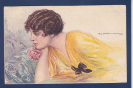 CPA Corbella Illustrateur Italien Femme Woman Art Nouveau écrite 250-1 - Corbella, T.