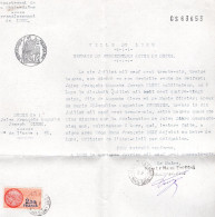 Acte De Décès Mairie De Lure ( Haute-Saône )  14 Février 1946 - Andere & Zonder Classificatie