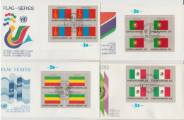 DRAPEAU / FLAG  Lot 16  FDC   VF See 4 Scans  Réf  912 T - Enveloppes