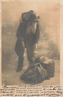 Un Chiffonnier * Carte Photo 1904 * Métier Ancien - Autres & Non Classés