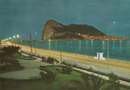 Gibtalter La Linea De La Concepcion El Penon De Gibralter - Nocturna The Rock Of Gibralter - Evening - Gibraltar