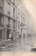 FRANCE - 75 - PARIS - Crue De La Seine - Rue Saint Louis En L'ile - Carte Postale Animée - Autres & Non Classés