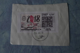 6-728 Label  Lettre Suivie MonTimbrenLigne  Tarif 500 G France  Informatic An Chinois Nouveau Cachet Tàd Laposte 2019 - Printable Stamps (Montimbrenligne)