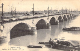 FRANCE - 33 - BORDEAUX - Le Pont Sur La Garonne - BR - Carte Postale Ancienne - Bordeaux