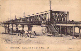 FRANCE - 33 - BORDEAUX - La Passerelle De La Cie Du Midi - LL - Carte Postale Ancienne - Bordeaux