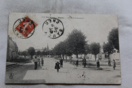 Cpa 1912, Baugy, Place Du Commerce, Cher 18 - Baugy