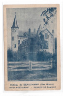 Bièvre Château De Beauchamp ( Carte Publicitaire Voir Au Dos ) - Bievre