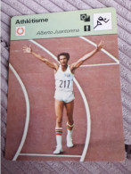 Fiche Rencontre Athlétisme Alberto Juantorena JO Montreal 1976 - Athlétisme