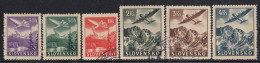 SLOVAKIA 48-53,used,falc Hinged - Gebraucht