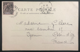 Indochine N°7 Sur CPA, TAD BACLIEU, Cochinchine 12.2.1902 - (N010) - Lettres & Documents