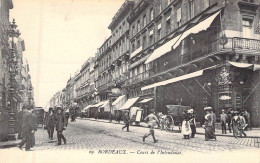 FRANCE - 33 - BORDEAUX - Cours De L'Intendance - Carte Postale Ancienne - Bordeaux