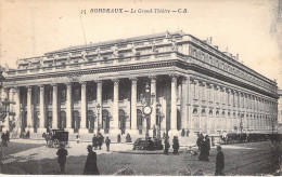 FRANCE - 33 - BORDEAUX - Le Grand Théatre - Carte Postale Ancienne - Bordeaux