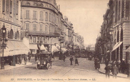 FRANCE - 33 - BORDEAUX - Les Cours D'Intendance - Intendance Avenue - Carte Postale Ancienne - Bordeaux