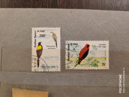 Congo Birds (F3) - Oblitérés