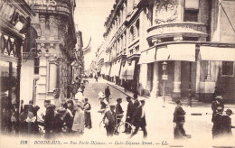 FRANCE - 33 - BORDEAUX - Rue Porte Dijeaux - Carte Postale Ancienne - Bordeaux