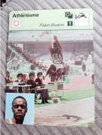 Fiche Rencontre Athlétisme Ralph Boston Saut En Longueur - Athlétisme