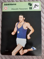 Fiche Rencontre Athlétisme Marcello Fiasconaro 800 M - Athlétisme