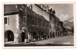 Bonneville - Les Arcades  - Café De La Poste -  CPSM°J - Bonneville