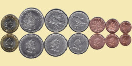 COOK ISLANDS 2010 Set Of 7 Coins UNC - Cookeilanden