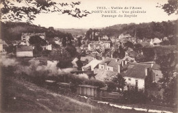 Pont Aven * Passage Du Rapide , Vue Générale * Train Locomotive Machine Ligne Chemin De Fer Finistère - Pont Aven