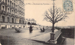 FRANCE - 64 - PAU - Boulevard Des Pyrénées - Carte Postale Ancienne - Pau