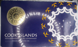 COOK ISLANDS 2015 50th Self Goverment UNC - Isole Cook