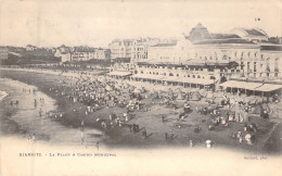 FRANCE - 64 - BIARRITZ - La Place Et Casino Principal - Carte Postale Ancienne - Biarritz