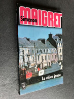 GEORGES SIMENON    Le Commissaire MAIGRET    LE CHIEN JAUNE   Presses Pocket 1984 - Simenon