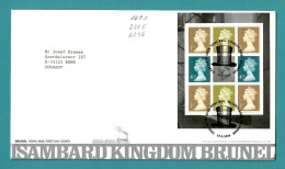 Großbritannien  2006  , Stamp Ard Kingdom Brunel - Machin FDC  Tallents House Edinburgh 22.2.2006 - 2001-2010 Em. Décimales