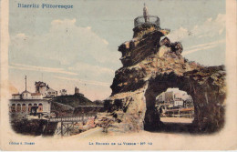 FRANCE - 64 - BIARRITZ - Le Rocher De La Vierge - Edition A Simons - Carte Postale Ancienne - Biarritz