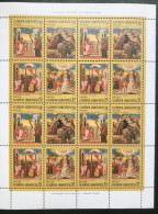 Hellas - Greece - VEL1/7 - MNH - 1984 - Michel 1571#1574 - Bijbelse Voorstellingen - Hojas Bloque