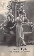 FANTAISIE - Lots - Douce Idylle - Couple - Costume - Robe - Carte Postale Ancienne - Other & Unclassified