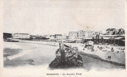 FRANCE - 64 - BIARRITZ - La Grande Plage - Carte Postale Ancienne - Biarritz