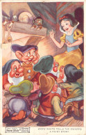 FANTAISIE - Snow White Tells The Dwarfs A Fairy Story - Carte Postale Ancienne - Other & Unclassified