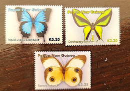 PAPOUASIE NOUVELLE GUINEE, Papillons, Papillon, Butterflies,  Mariposas. Yvert N°1102/04 MNH ** - Vlinders