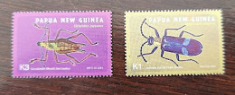 PAPOUASIE NOUVELLE GUINEE Insectes, Insecte. Yvert 1063/64 ** MNH - Autres & Non Classés