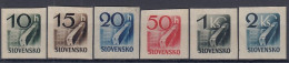 SLOVAKIA 115-120,unused,falc Hinged - Unused Stamps