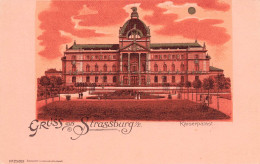 Gruss Aus Strassburg * CPA Litho Souvenir * Kaiserpalast * Genre Carl Kunzli * Illustrateur * Strasbourg - Strasbourg