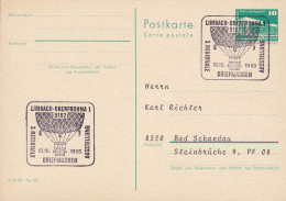 Germany DDR Postal Stationery Ganzsache Sonderstempel '3. Regionale Briefmarken Ausstellung' LIMBACH-OBERFROHNA 1985 - Postkaarten - Gebruikt