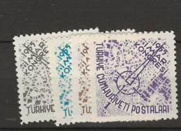 1955 MNH Turkye Mi 1419-22 Postfris** - Ungebraucht
