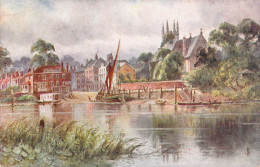 ANGLETERRE - Isleworth - River Thames - Carte Postale Ancienne - Altri & Non Classificati