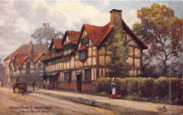 ANGLETERRE - Stratford-on-Avon - Shakespeare's Birthplace - Carte Postale Ancienne - Other & Unclassified
