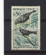 MONACO - Y&T N° 588° - Oiseau - Etourneau - Oblitérés