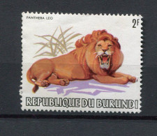 Burundi - 1982 - OCB 879 (2F) - Used Oblitéré  - Dieren Afrika Animaux Fauna Animals Leeuw Lion - Rare !! - Oblitérés