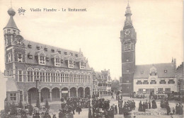 BELGIQUE - Vieille Flandre - Le Restaurant - Animée - Carte Postale Ancienne - Autres & Non Classés