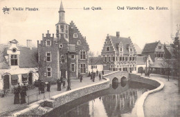 BELGIQUE - Vieille Flandre - Les Quais - Carte Postale Ancienne - Autres & Non Classés