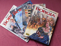 Manara - Jodorowsky - Série Complète Des 4 "Los Borgia" - Cartonné - (2005) - Espagnol (BOX5) - Autres & Non Classés