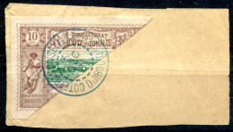 Cote Des Somalis       10A  Gauche  Oblitéré  Coupé Sur Fragment - Used Stamps