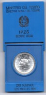 1984 ITALIA XXIII OLIMPIADE LOS ANGELES  ARG. L. 500 - Gedenkmünzen